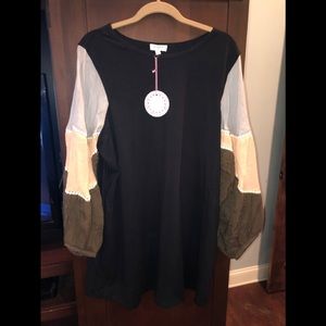 Umgee Size Large Black Dress